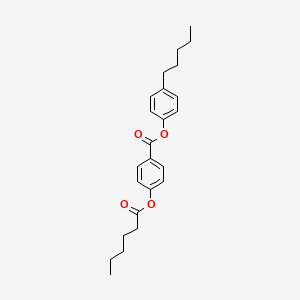 4-Pentylphenyl 4-(hexanoyloxy)benzoate