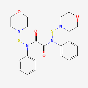 N~1~,N~2~-Bis[(morpholin-4-yl)sulfanyl]-N~1~,N~2~-diphenylethanediamide