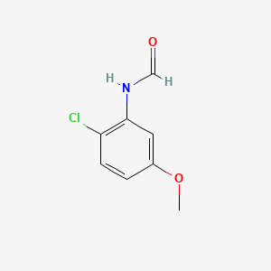 Formamide, N-(2-chloro-5-methoxyphenyl)-