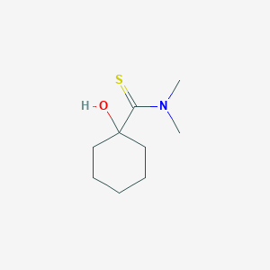 Cyclohexanecarbothioamide, 1-hydroxy-N,N-dimethyl-