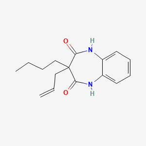 3-Butyl-3-(prop-2-en-1-yl)-1H-1,5-benzodiazepine-2,4(3H,5H)-dione