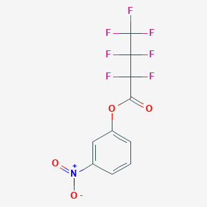 3-Nitrophenyl heptafluorobutanoate