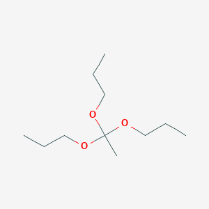 molecular formula C11H24O3 B15469503 1-(1,1-Dipropoxyethoxy)propane CAS No. 55844-54-7