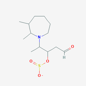 [4-(2,3-Dimethylazepan-1-yl)-1-oxopentan-3-yl] sulfite