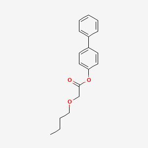 [1,1'-Biphenyl]-4-yl butoxyacetate