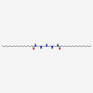 molecular formula C44H91N5O2 B15469576 Octadecanamide, N,N'-[iminobis(2,1-ethanediylimino-2,1-ethanediyl)]bis- CAS No. 51946-06-6