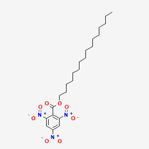 molecular formula C23H35N3O8 B15469583 Hexadecyl 2,4,6-trinitrobenzoate CAS No. 53848-86-5