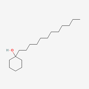 1-Dodecylcyclohexan-1-OL