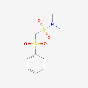 Methanesulfonamide, N,N-dimethyl-1-(phenylsulfonyl)-