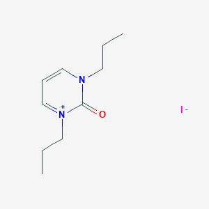 2-Oxo-1,3-dipropyl-2,3-dihydropyrimidin-1-ium iodide