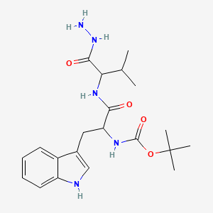 Boc-DL-Trp-DL-Val-NHNH2