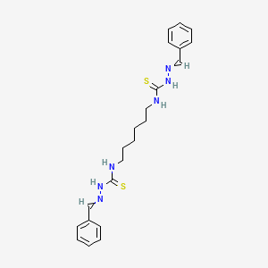 N,N'-(Hexane-1,6-diyl)bis(2-benzylidenehydrazine-1-carbothioamide)