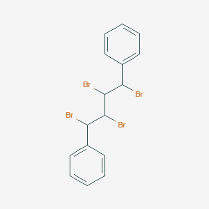 Benzene, 1,1'-(1,2,3,4-tetrabromo-1,4-butanediyl)bis-