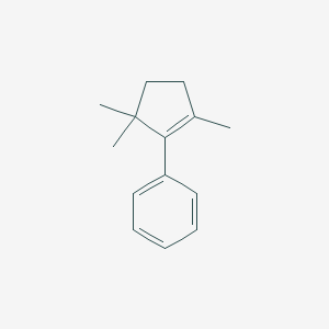 (2,5,5-Trimethylcyclopent-1-en-1-yl)benzene