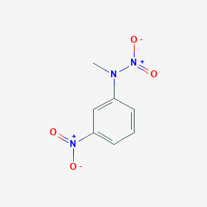 molecular formula C7H7N3O4 B15469884 N-Methyl-N-(3-nitrophenyl)nitramide CAS No. 55739-03-2