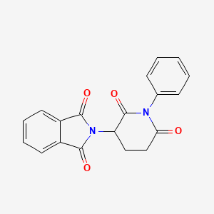 2-(2,6-Dioxo-1-phenylpiperidin-3-yl)-1H-isoindole-1,3(2H)-dione