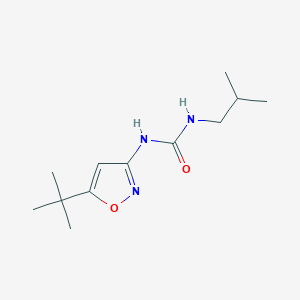 N-(5-tert-Butyl-1,2-oxazol-3-yl)-N'-(2-methylpropyl)urea