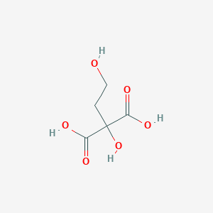 molecular formula C5H8O6 B15469974 Hydroxy(2-hydroxyethyl)propanedioic acid CAS No. 56047-05-3