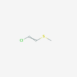 Ethene, 1-chloro-2-(methylthio)-, (Z)-