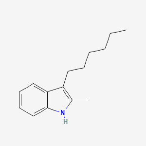 3-Hexyl-2-methyl-1H-indole