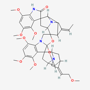 molecular formula C45H54N4O10 B15470065 Gardmultine CAS No. 56197-32-1