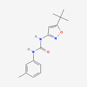 N-(5-tert-Butyl-1,2-oxazol-3-yl)-N'-(3-methylphenyl)urea