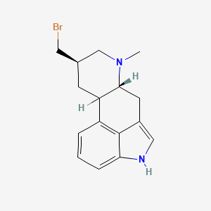 molecular formula C16H19BrN2 B15470149 17-Bromofestuclavine CAS No. 52517-34-7