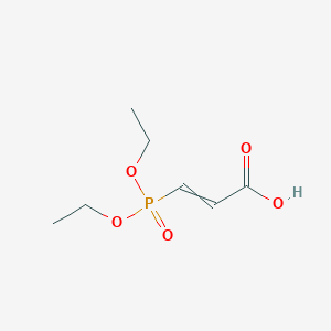 3-(Diethoxyphosphoryl)prop-2-enoic acid