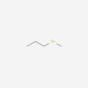 molecular formula C4H10Se B15470253 1-(Methylselanyl)propane CAS No. 55021-76-6