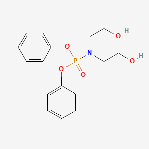 Diphenyl N,N-bis(2-hydroxyethyl)phosphoramidate