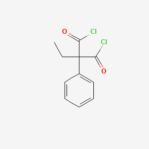 Propanedioyl dichloride, ethylphenyl-