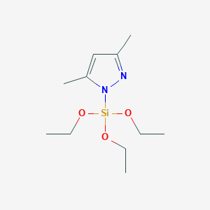 3,5-Dimethyl-1-(triethoxysilyl)-1H-pyrazole