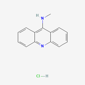 molecular formula C14H13ClN2 B15470323 N-Methyl-9-acridinamine hydrochloride CAS No. 51821-38-6