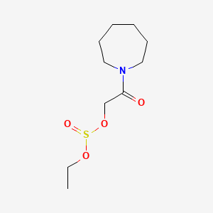 2-(Azepan-1-yl)-2-oxoethyl ethyl sulfite