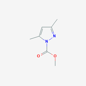 1H-Pyrazole-1-carboxylic acid, 3,5-dimethyl-, methyl ester