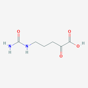 molecular formula C6H10N2O4 B15470460 5-(Carbamoylamino)-2-oxopentanoic acid CAS No. 52717-00-7