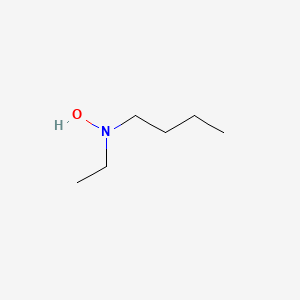 molecular formula C6H15NO B15470476 N-Ethyl-N-hydroxybutan-1-amine CAS No. 51528-55-3