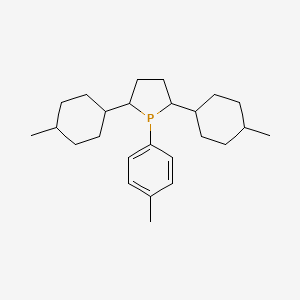 2,5-Bis(4-methylcyclohexyl)-1-(4-methylphenyl)phospholane