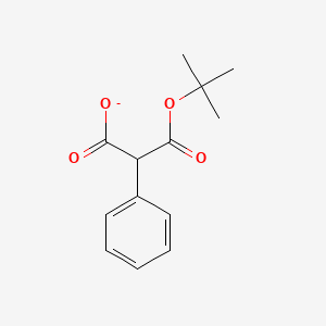 3-tert-Butoxy-3-oxo-2-phenylpropanoate