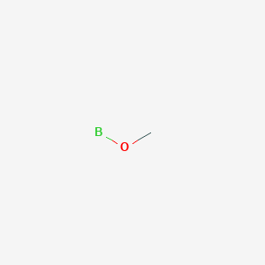 molecular formula CH3BO B15470499 Borinic acid, methyl ester CAS No. 54098-92-9