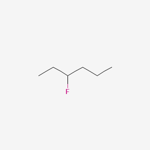 molecular formula C6H13F B15470547 3-Fluorohexane CAS No. 52688-75-2