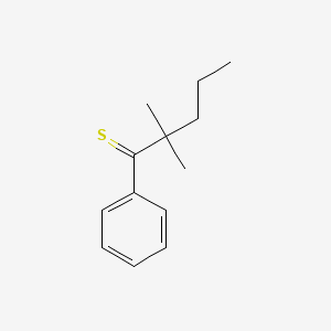 2,2-Dimethyl-1-phenylpentane-1-thione