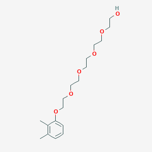 molecular formula C18H30O6 B15470620 14-(2,3-Dimethylphenoxy)-3,6,9,12-tetraoxatetradecan-1-OL CAS No. 53743-10-5