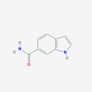 molecular formula C9H8N2O B154708 1H-吲哚-6-甲酰胺 CAS No. 1670-88-8