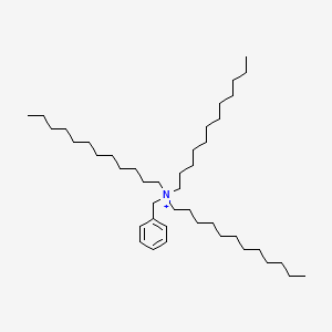 N-Benzyl-N,N-didodecyldodecan-1-aminium