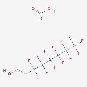 Formic acid;3,3,4,4,5,5,6,6,7,7,8,8,8-tridecafluorooctan-1-ol