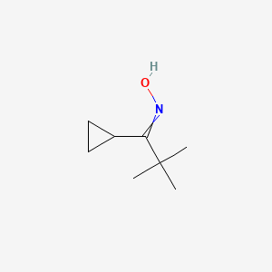 N-(1-Cyclopropyl-2,2-dimethylpropylidene)hydroxylamine