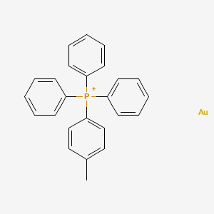 Gold;(4-methylphenyl)-triphenylphosphanium