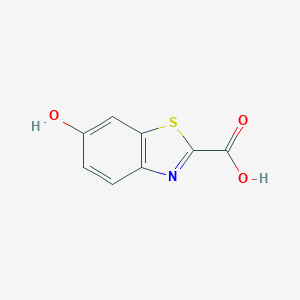 molecular formula C8H5NO3S B154714 6-羟基-1,3-苯并噻唑-2-羧酸 CAS No. 129058-50-0