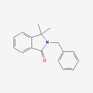 2-Benzyl-3,3-dimethyl-2,3-dihydro-1H-isoindol-1-one